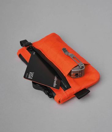 Portfel saszetka Alpaka Zip Cardholder - Hot Orange - zdjęcie 3