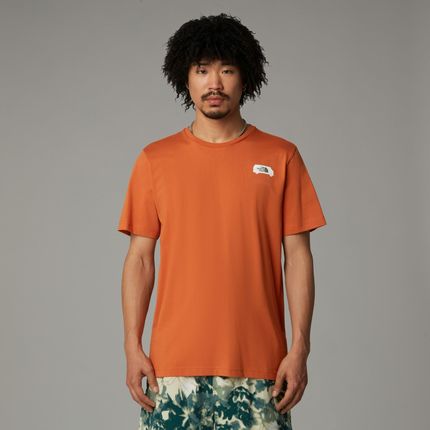 Koszulka męska The North Face OUTDOOR GRAPHIC pomarańczowa NF0A8C1Z6IG - zdjęcie 3