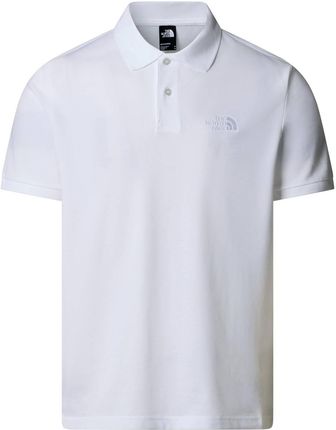 Koszulka polo męska The North Face ESSENTIAL REGULAR biała NF0A8C1PFN4