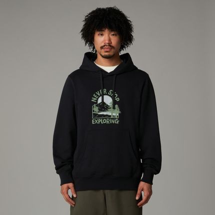 Bluza z kapturem męska The North Face OUTDOOR GRAPHIC czarna NF0A8C20JK3 - zdjęcie 3