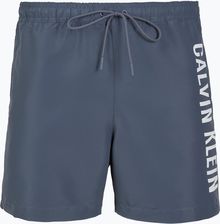 Szorty kąpielowe męskie Calvin Klein KM0KM01092 Intense Power Medium Drawstring grisaille Wiosna 2025