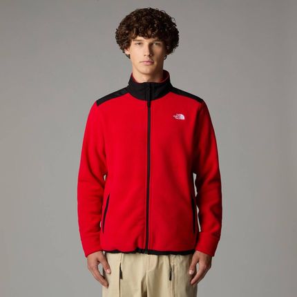 Polar męski The North Face ALPINE POLARTEC 200 czerwony NF0A7WWL54A - zdjęcie 2