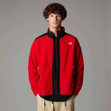 Polar męski The North Face ALPINE POLARTEC 200 czerwony NF0A7WWL54A - zdjęcie 3
