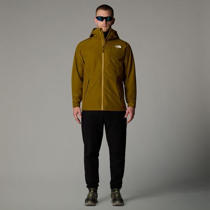 Kurtka wodoodporna męska The North Face DRYZZLE brązowa NF0A8AM51OB - zdjęcie 3