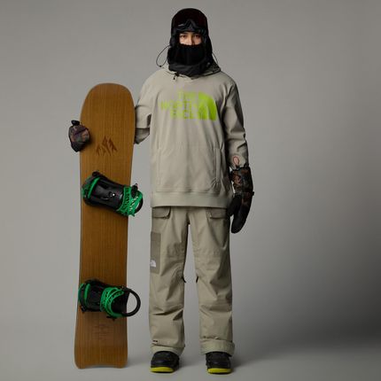 Bluza z kapturem męska The North Face TEKNO LOGO szara NF0A82V61I4 - zdjęcie 2