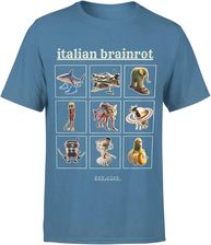 Italian Brainrot Meme Tik Tok 9 Najpopularniejszych Postaci Męska koszulka (XL, Błękit) - zdjęcie 1