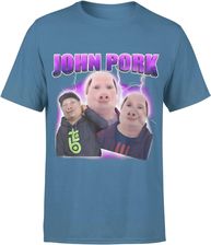 John Pork Męska koszulka (L, Błękit) - zdjęcie 1
