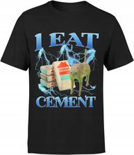 I Eat Cement  Męska koszulka (S, Błękit) - zdjęcie 1
