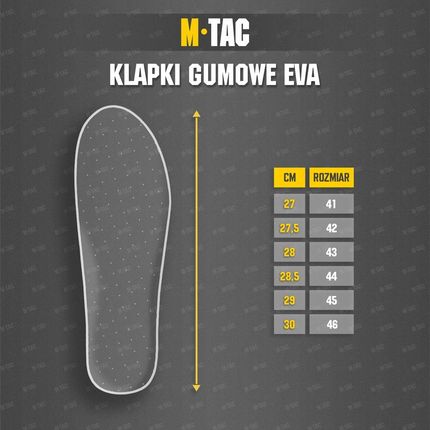KLAPKI GUMOWE EVA 41 M-TAC - zdjęcie 3