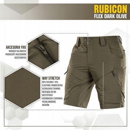 SPODENKI RUBICON FLEX 3XL M-TAC - zdjęcie 3