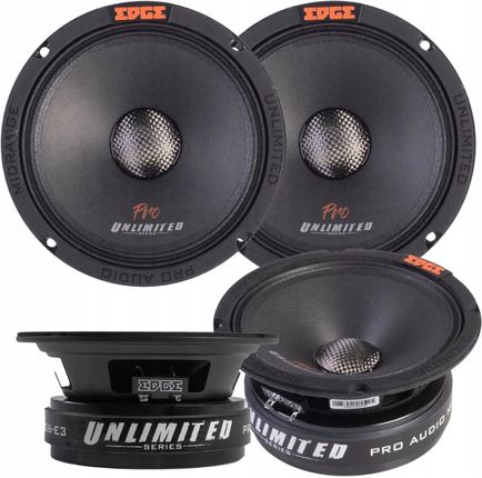 Edge Głosniki Unlimited 165mm 400W 99dB Midrande Pro Spl (EDUPRO6)