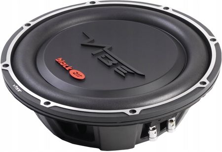 Vibe Głośnik basowy niskotonowy subwoofer 25cm BLACKAIR10D2 Slim 300W 1ohm (BLACKAIR)