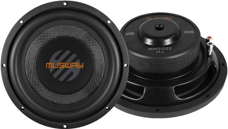 Musway Płaski Subwoofer 25cm, 300W Rms 2x2 Ohm (MWS1022)