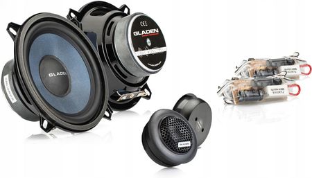 Gladen Głośniki samochodowe Alpha 130 G2 3 Ohm 65W Rms! Pod radio! (ALPHA130G2)