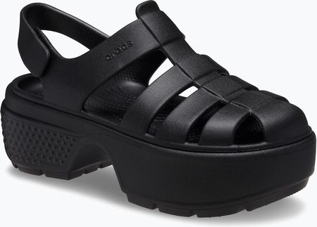 Sandały damskie Crocs Stomp Fisherman Sandal black Wiosna 2025