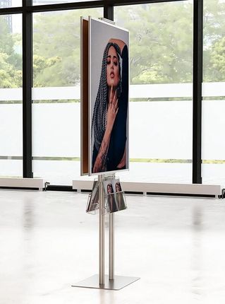 Co Dwustronny Składany Stojak Na Plakat B1 I Poziome Ulotki A4 A5 Dl Clasp 6 - zdjęcie 3