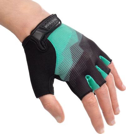 Rękawiczki Rowerowe Meteor Mx22 Czarno-Miętowe