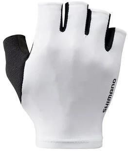 Rękawiczki Rowerowe Shimano Escape Rozmiar S Biało-Czarny