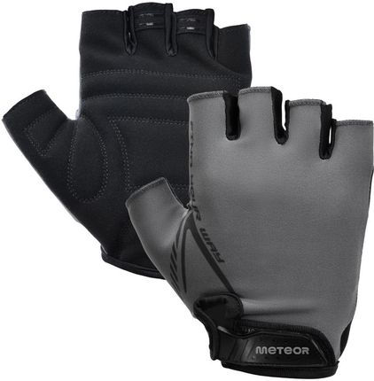 Rękawiczki Rowerowe Kolarskie Dla Dzieci Krótkie Na Rzep Bez Palców Meteor