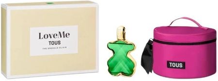 Tous Loveme The Emerald Elixir Zestaw Perfumy 90ml + Kosmetyczka