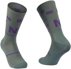 Zdjęcie Skarpety Rowerowe Northwave Type Sock Szaro Fioletowy - Jedlina-Zdrój