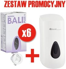 Zdjęcie Merida Zestaw Dozownik Mydła W Pianie Dts201+6 Wkładów 700G Banan - Grajewo