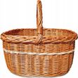 KOSZ WIKLINOWY KOSZYK NA ZAKUPY PIKNIK GRZYBY