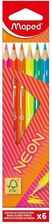 Zdjęcie Maped Kredki Trójkątne Neon 6 Kolorów - Mosina