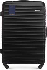 Zdjęcie Duża walizka z ABS - u i identyfikator z logo WITTCHEN czarna - Sochaczew