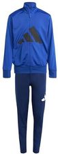 adidas Uniseks - dzieci ESSENTIALS BIG LOGO CLIMACOOL TRACKSUIT, team royal blue/black, 9-10 Years