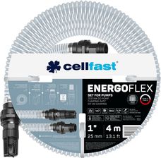 Zdjęcie Cellfast Zestaw do pomp z koszem i armaturą ENERGOFLEX 1″ 4 mb 23-650 - Bisztynek
