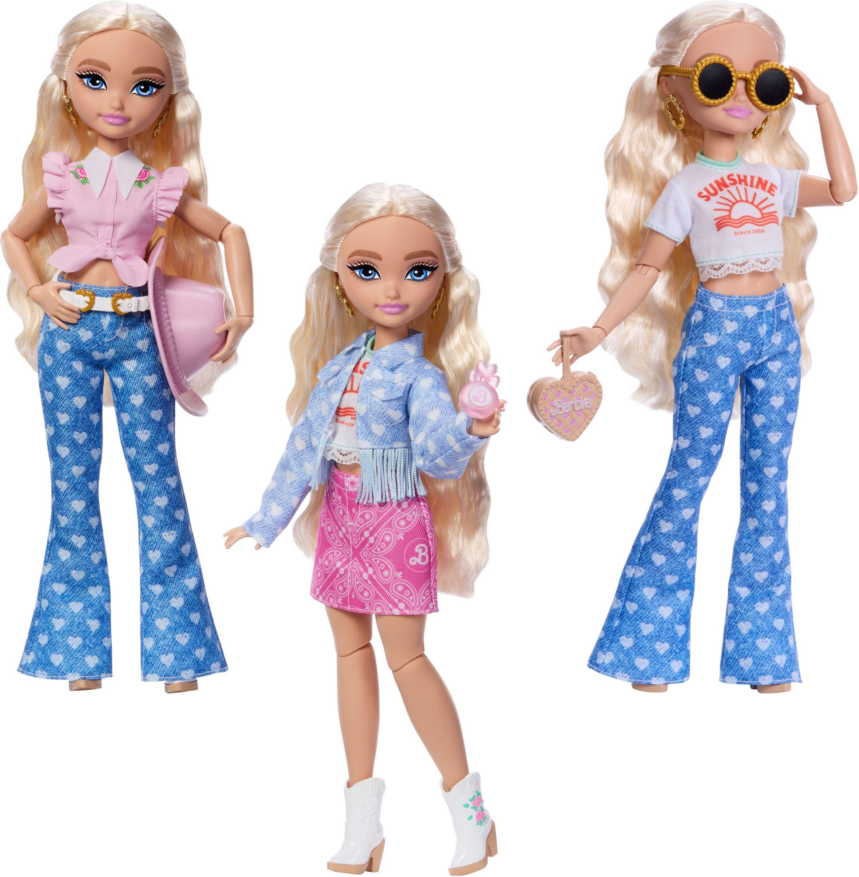 Lalka Barbie Dream Besties Malibu Festiwalowe stylizacje