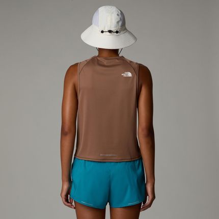 Tank top damski The North Face SUNRISER brązowy NF0A8BBY6IH - zdjęcie 2