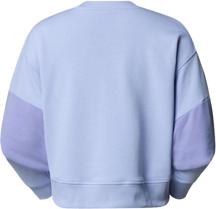 Bluza damska The North Face TERRY OVERSIZED CROPP fioletowa NF0A8C2C0VI - zdjęcie 3