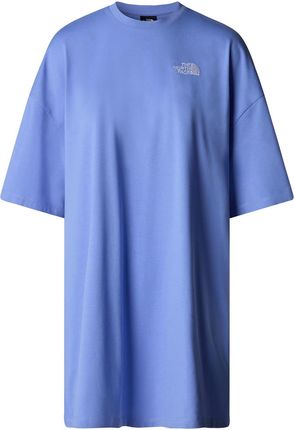 Sukienka damska The North Face ESSENTIAL OVERSIZED niebieska NF0A87NF0YI