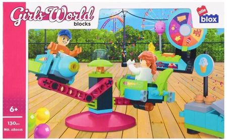 Alleblox Klocki Konstrukcyjne Girl Wesol 130El 27X17X5