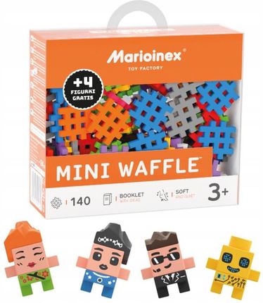 Marioinex Mini Waffle 140 Elementów 4 Figurki