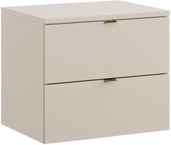 Szafka pod umywalkę z blatem 60 cm zestaw Dalia (SET-DC B 60CM), kaszmirowa