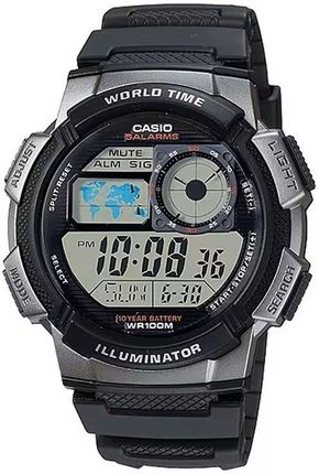 Casio WORLD TIME ILLUMINATOR Black (Ø 43 mm) S7273600