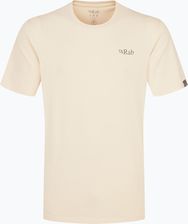 Zdjęcie Rab Koszulka Męska Stance Mountain Peak Ecru Beżowy - Karpacz