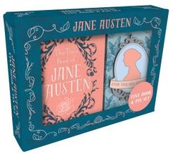 JANE AUSTEN TINY BK & PIN SET