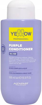 Yellow Professional Professional Silver Odżywka Do Włosów Blond Niwelująca Żółte Odcienie 500ml