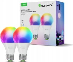 Zdjęcie Nanoleaf Essentials Smart Bulbs zestaw 2 żarówek RGB E27 Matter BT LED - Prusice