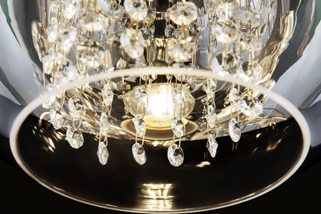 Maytoni Gmbh Lampa Wisząca Szklany Klosz Z Kryształami Fermi P140-Pl-170-1-G - zdjęcie 2