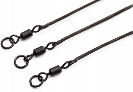 Korda Gotowy Leadcore Kable Leadcore Leader Ring Swivel Weed 50Cm - zdjęcie 3