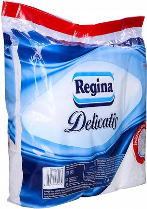 Regina Zestaw 5 Opakowań Delicate + Papier Toaletowy 4 Warstwy 9 Rol. - zdjęcie 2
