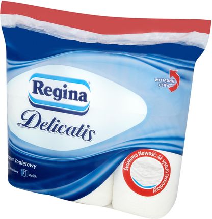 Regina Zestaw 5 Opakowań Delicate + Papier Toaletowy 4 Warstwy 9 Rol. - zdjęcie 3