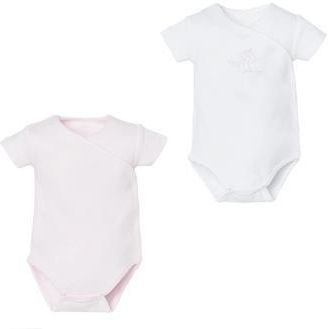 OVS Bodies Wrap 2 Pack różowy - Dziewczynka - r. 50