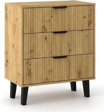 Zdjęcie Malys Group Komoda Scandi 3S Slim Dąb Artisan - Nowe Miasto Lubawskie