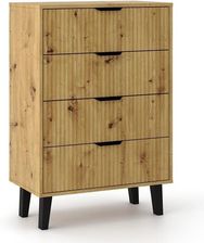 Zdjęcie Malys Group Komoda Scandi 4S Slim Dąb Artisan - Namysłów
